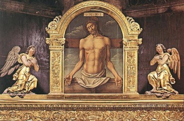  Vivarini Art - Le Christ mort religieux italien peintre Bartolomeo Vivarini